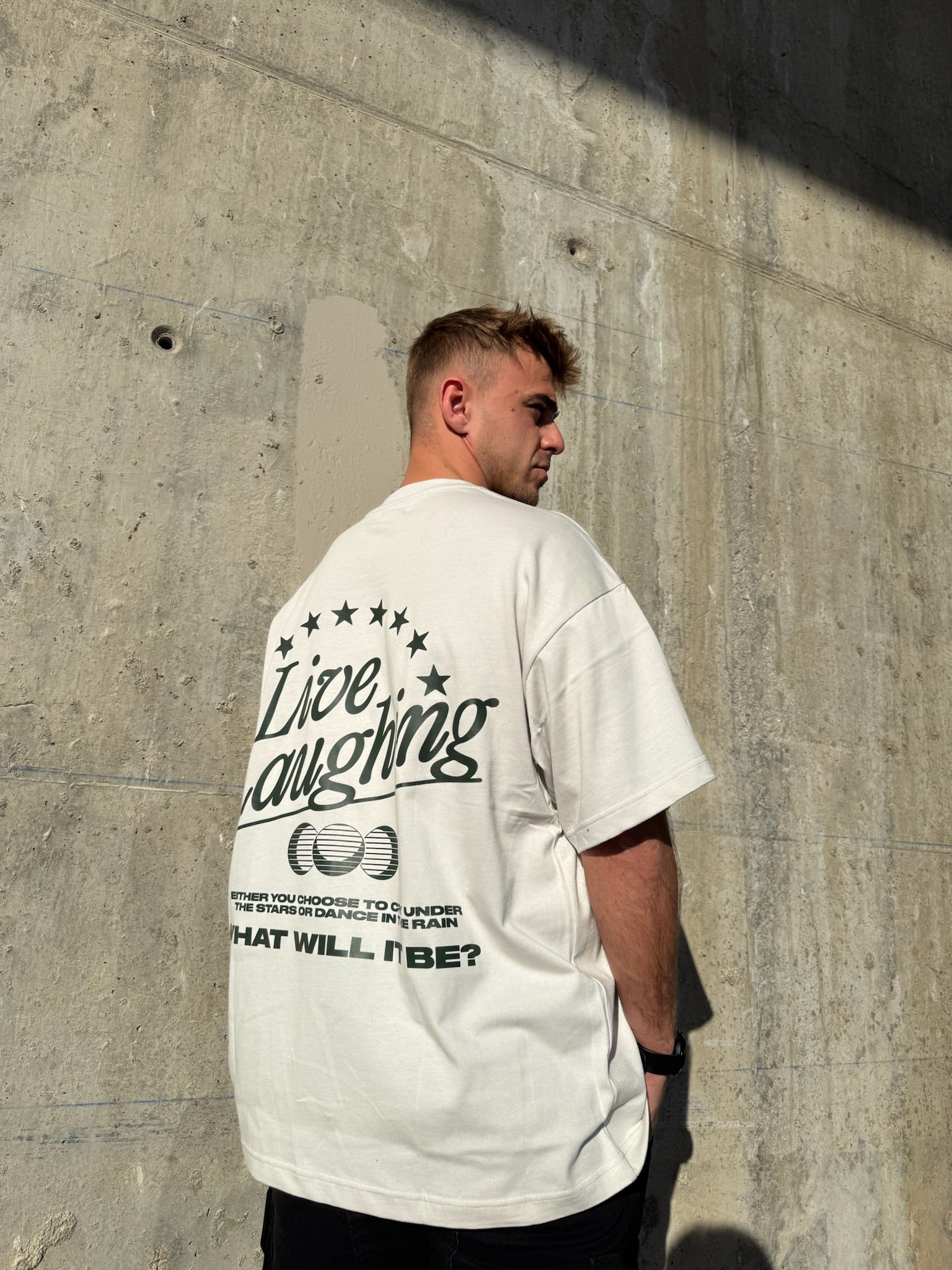 YOU CHOOSE BEIGE T-SHIRT
