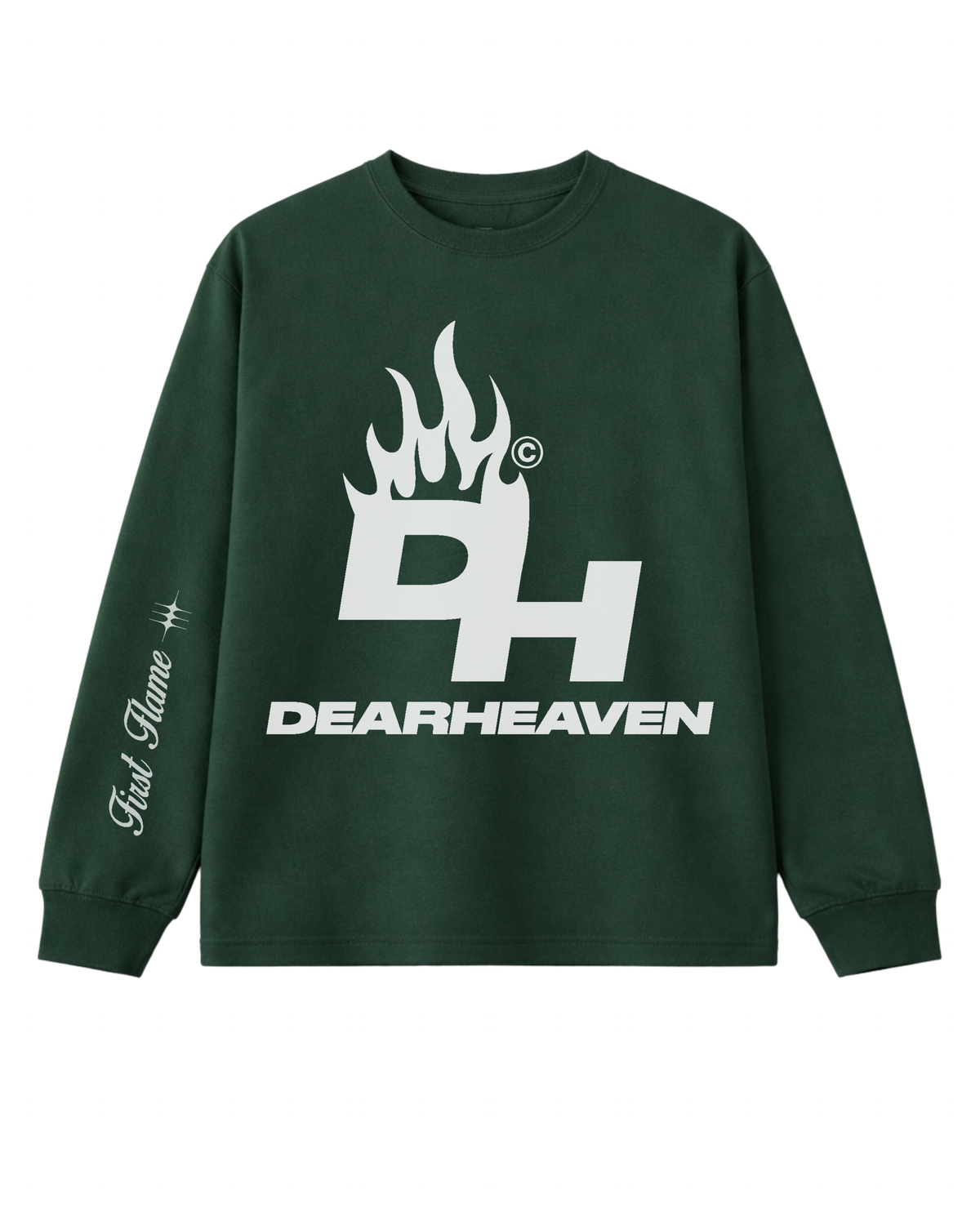 CAMISETA MANGA LARGA FIRST FLAME VERDE
