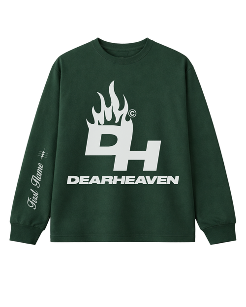 CAMISETA MANGA LARGA FIRST FLAME VERDE