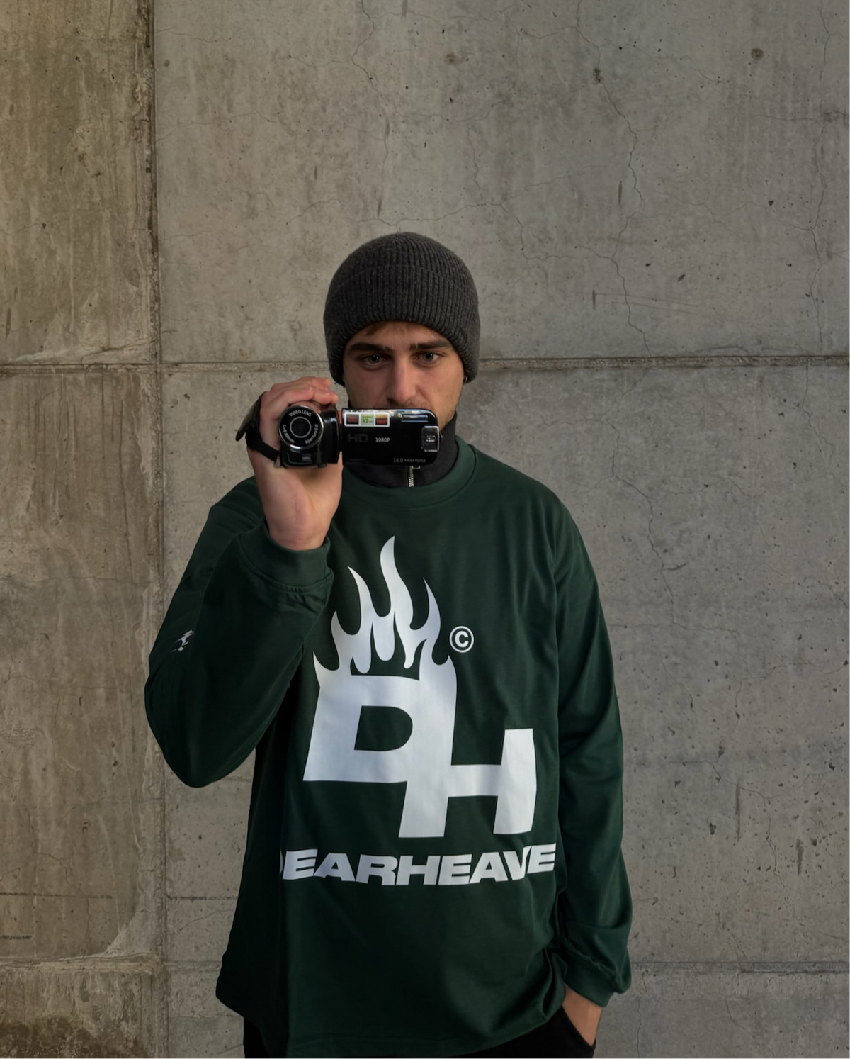 CAMISETA MANGA LARGA FIRST FLAME VERDE
