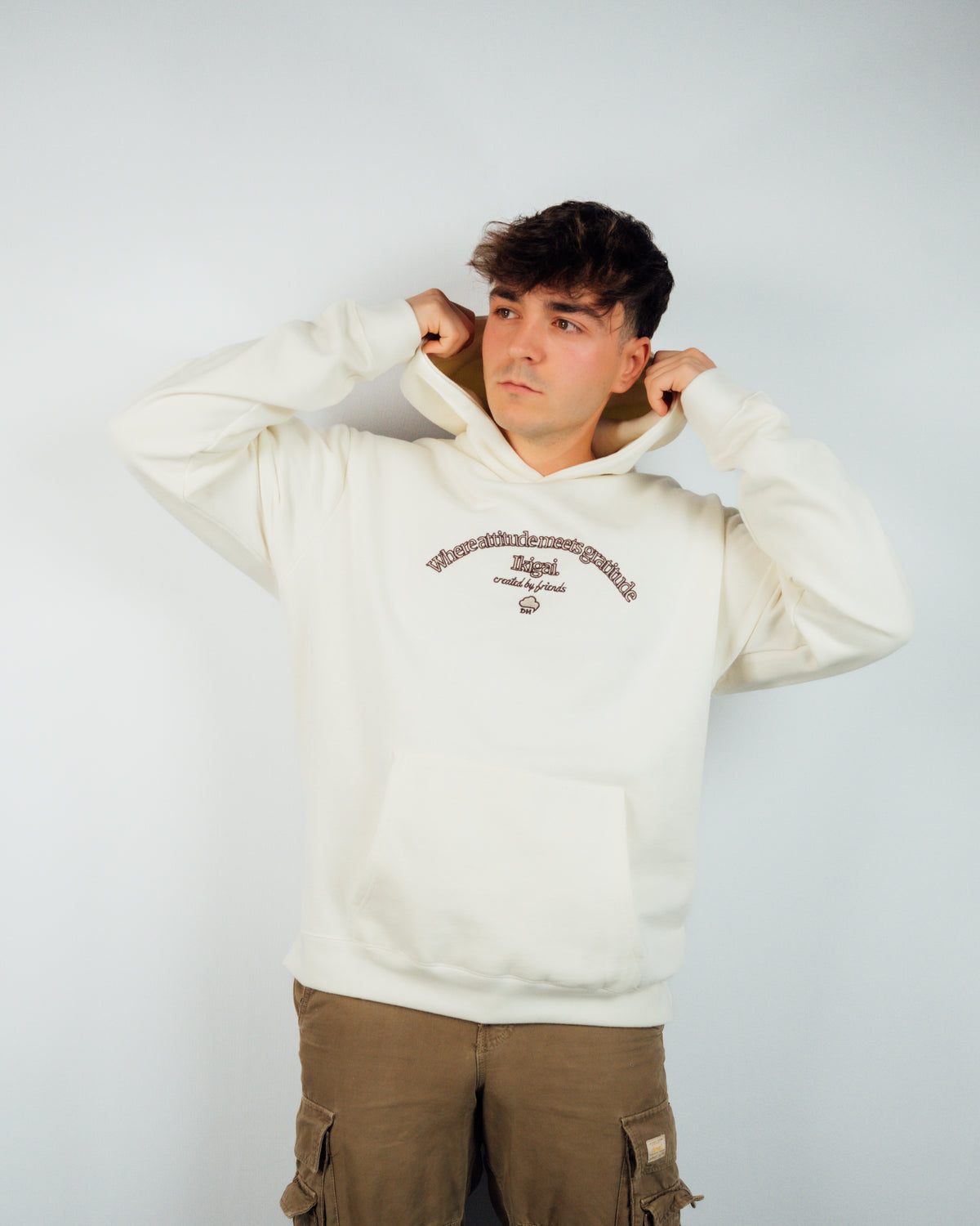 SUDADERA IKIGAI VAINILLA
