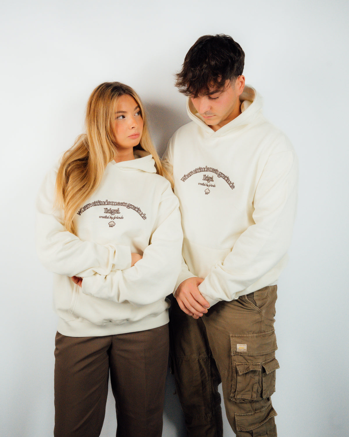 SUDADERA IKIGAI VAINILLA
