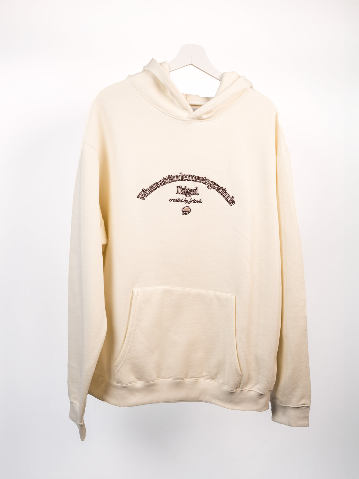 SUDADERA IKIGAI VAINILLA