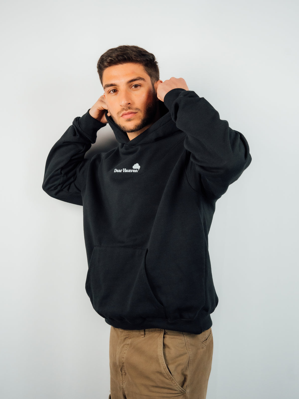 SUDADERA ANGELS NEGRA
