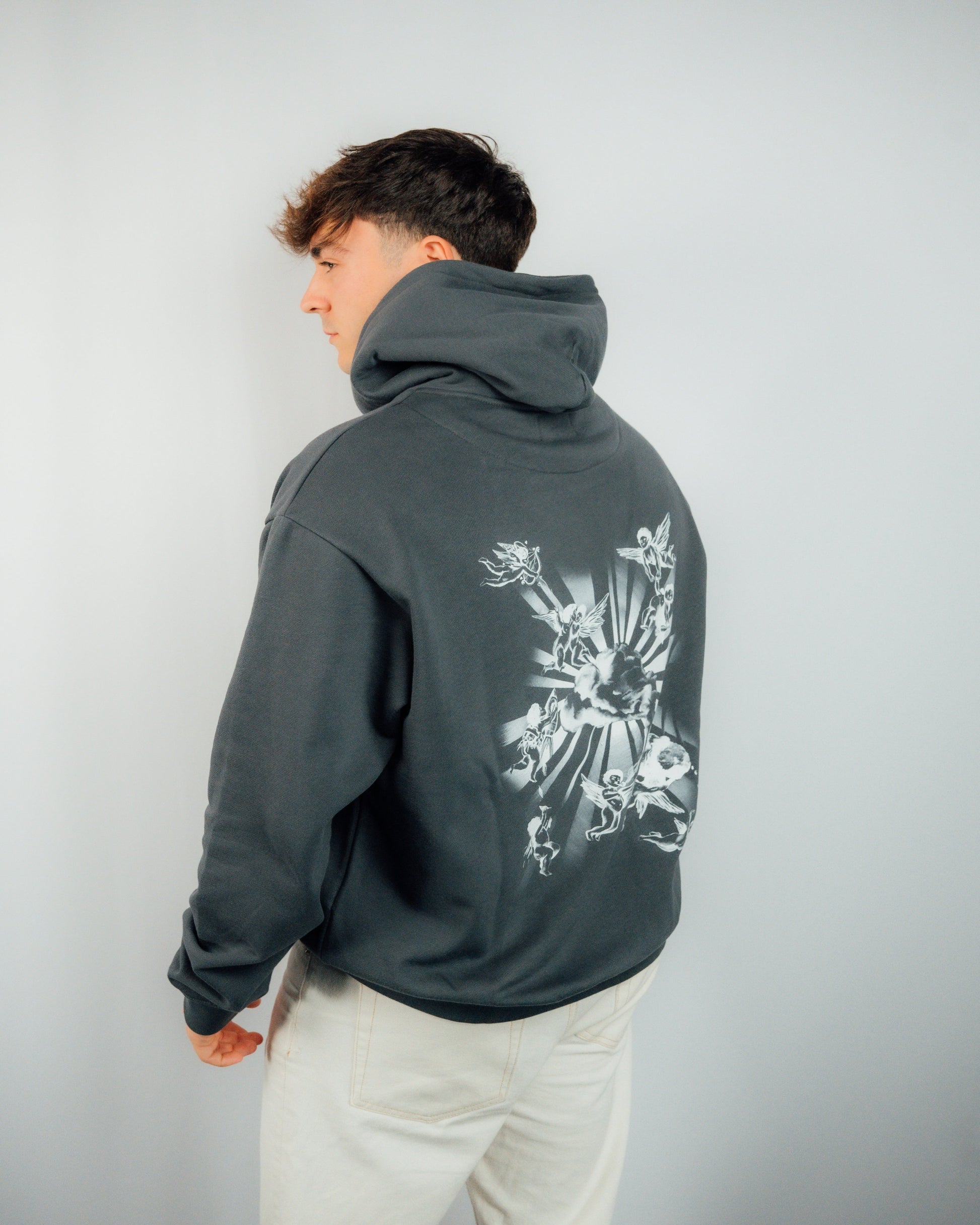 ANGELS GREY HOODIE