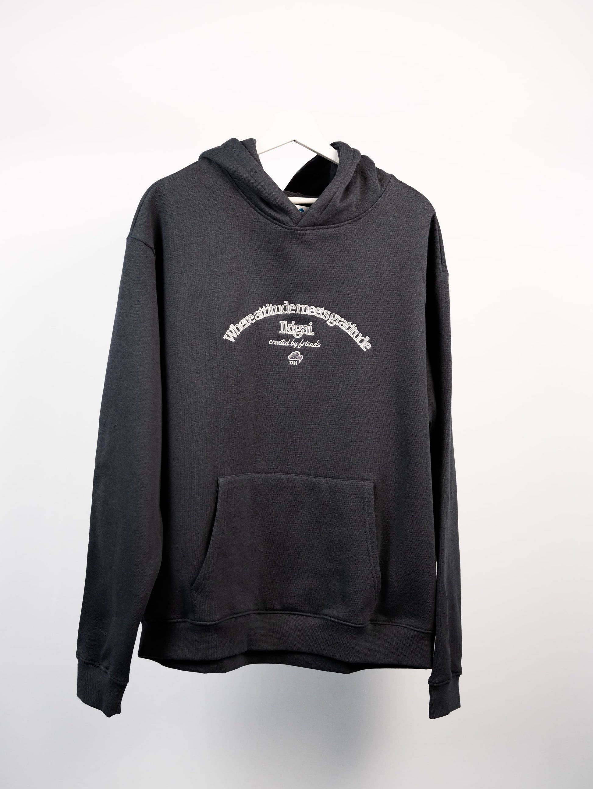 IKIGAI GREY HOODIE