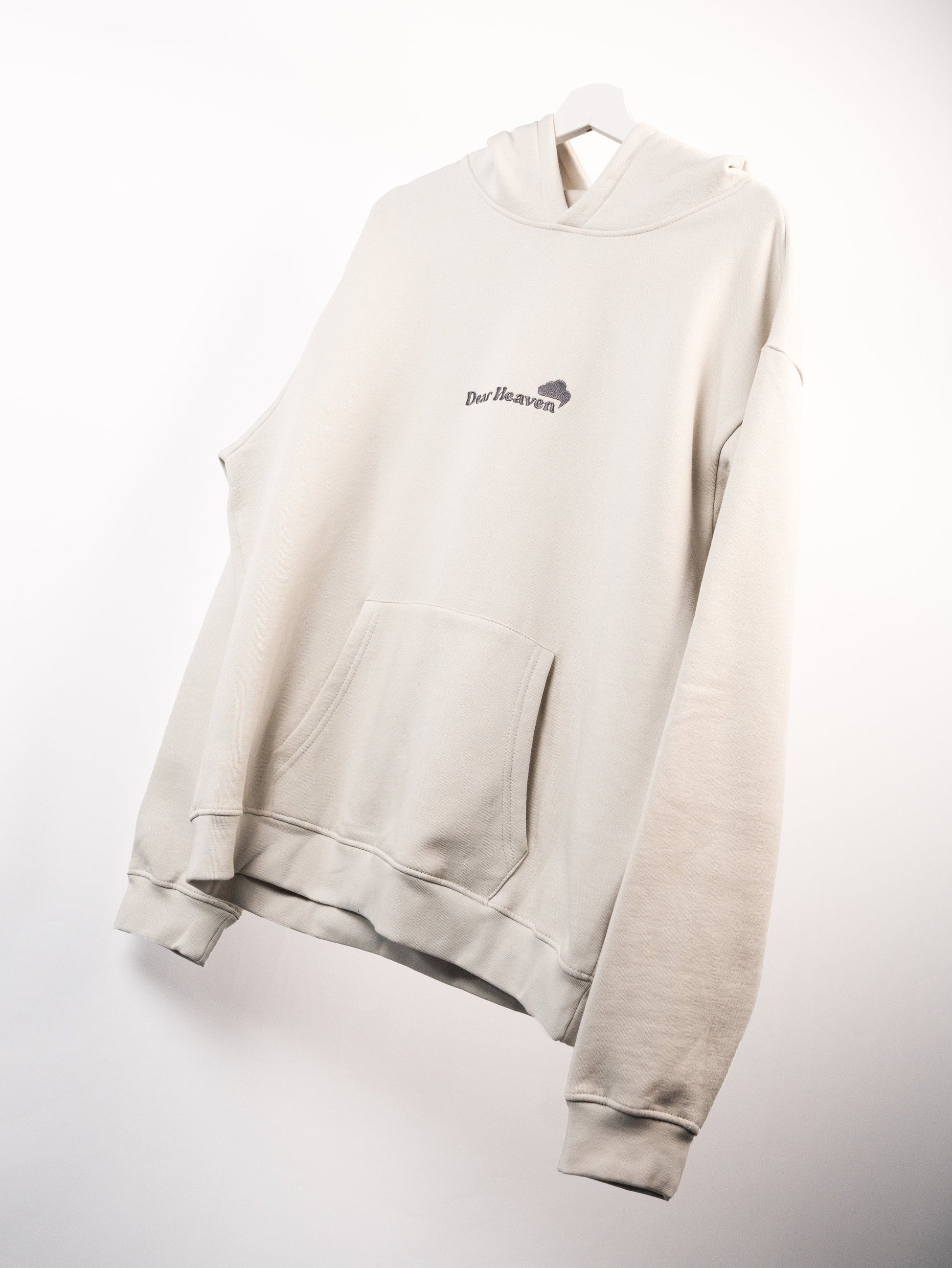 STARTING WITH THE BASIC WHITE HOODIE
