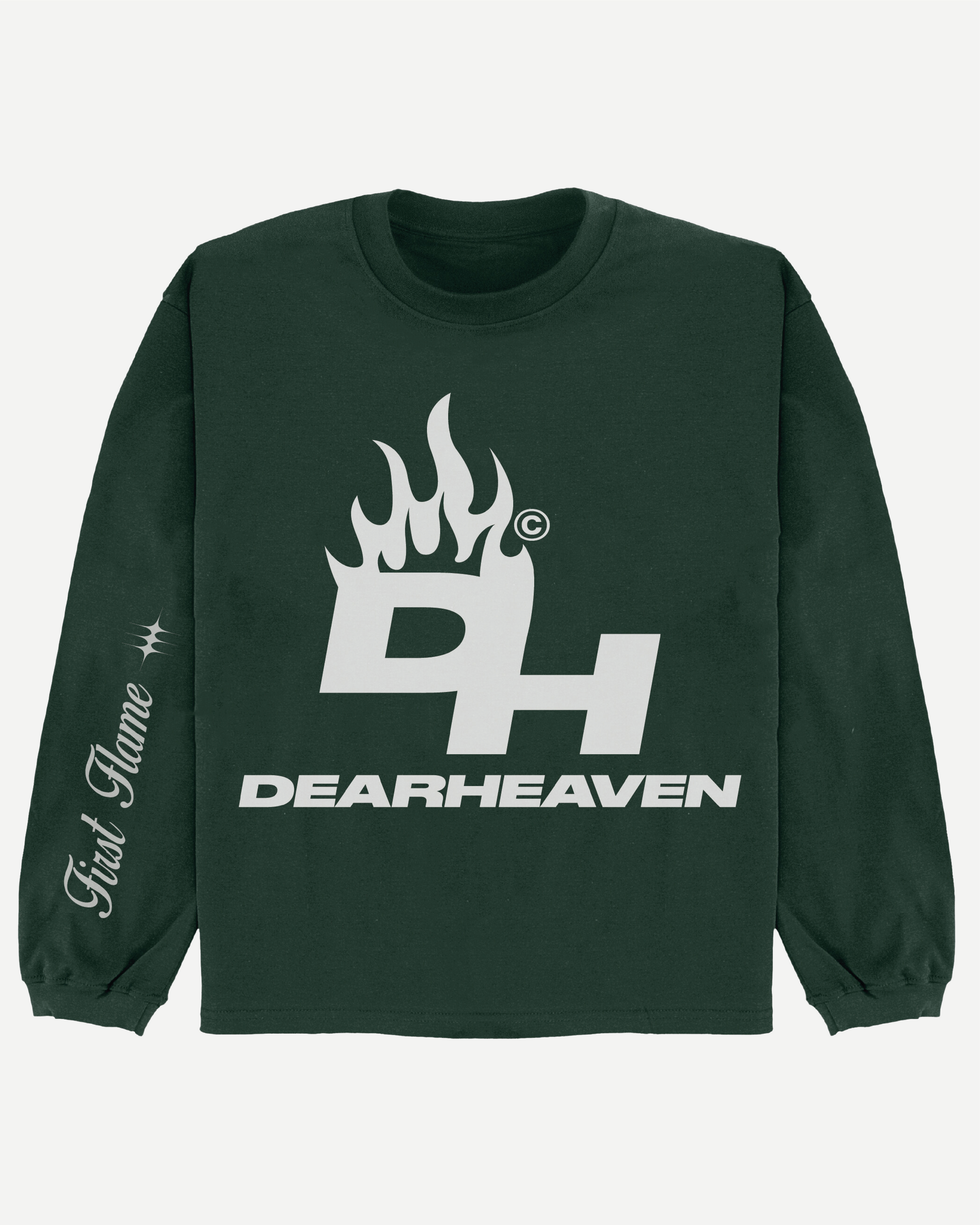 FIRST FLAME GREEN LONG SLEEVE
