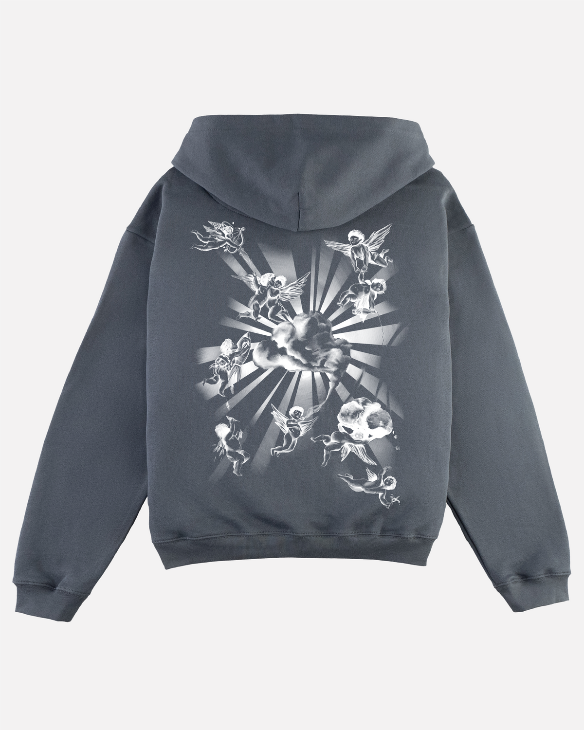 SUDADERA ANGELS GRIS