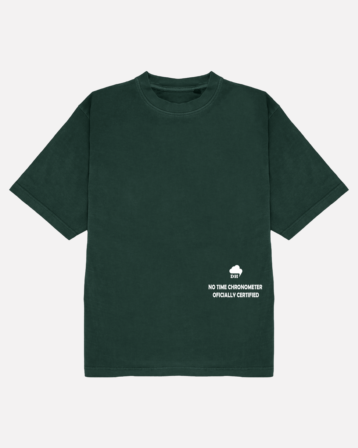 CAMISETA TAKE YOUR TIME VERDE