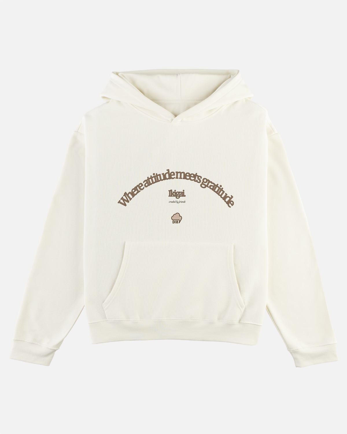 SUDADERA IKIGAI VAINILLA