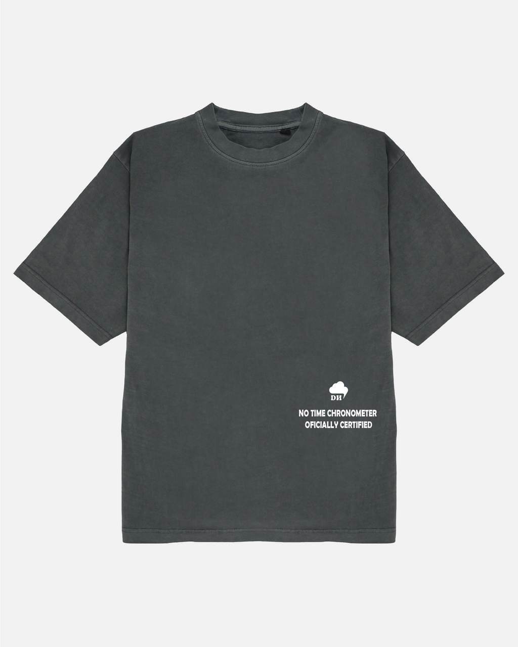 TAKE YOUR TIME GREY T-SHIRT