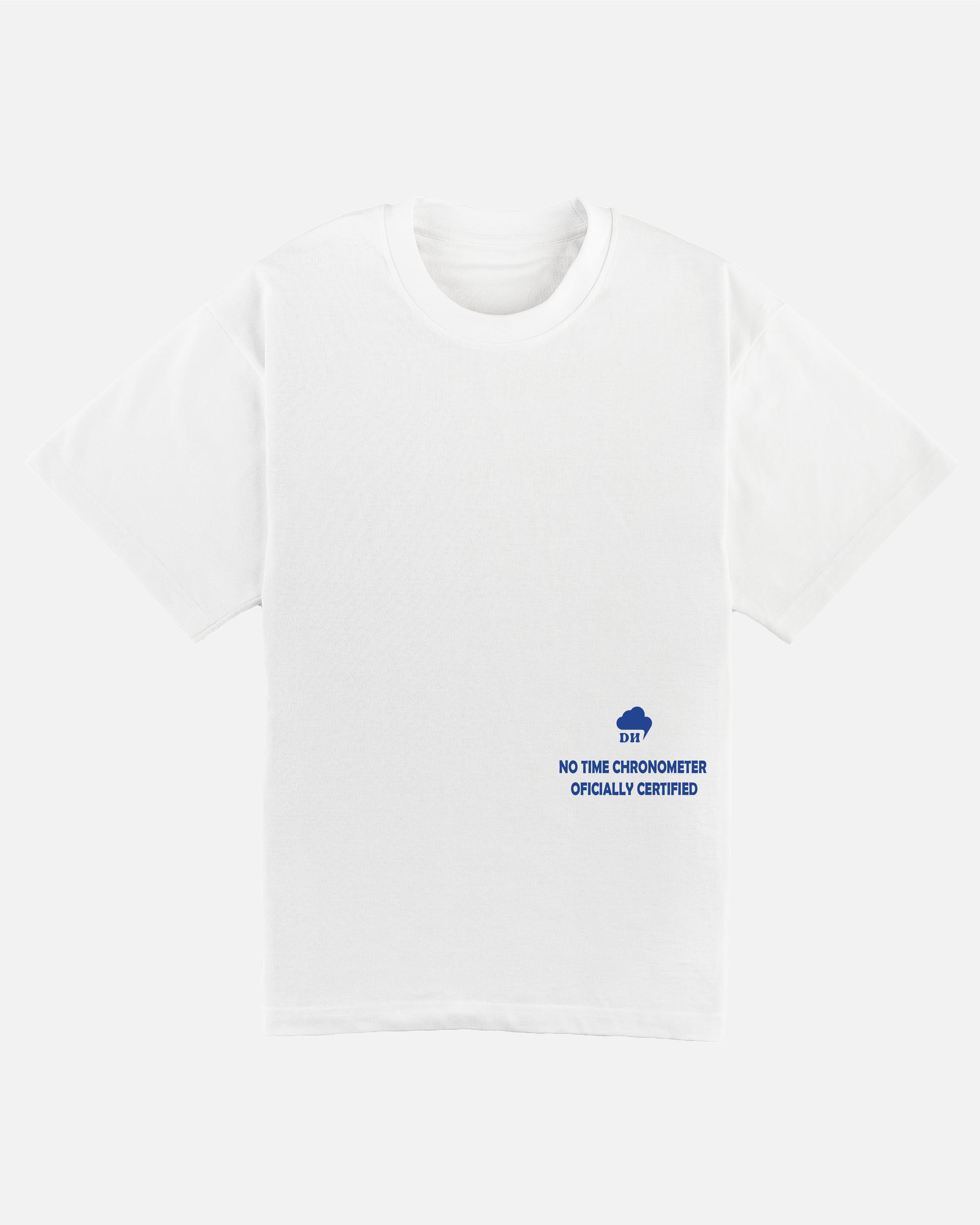TAKE YOUR TIME WHITE T-SHIRT