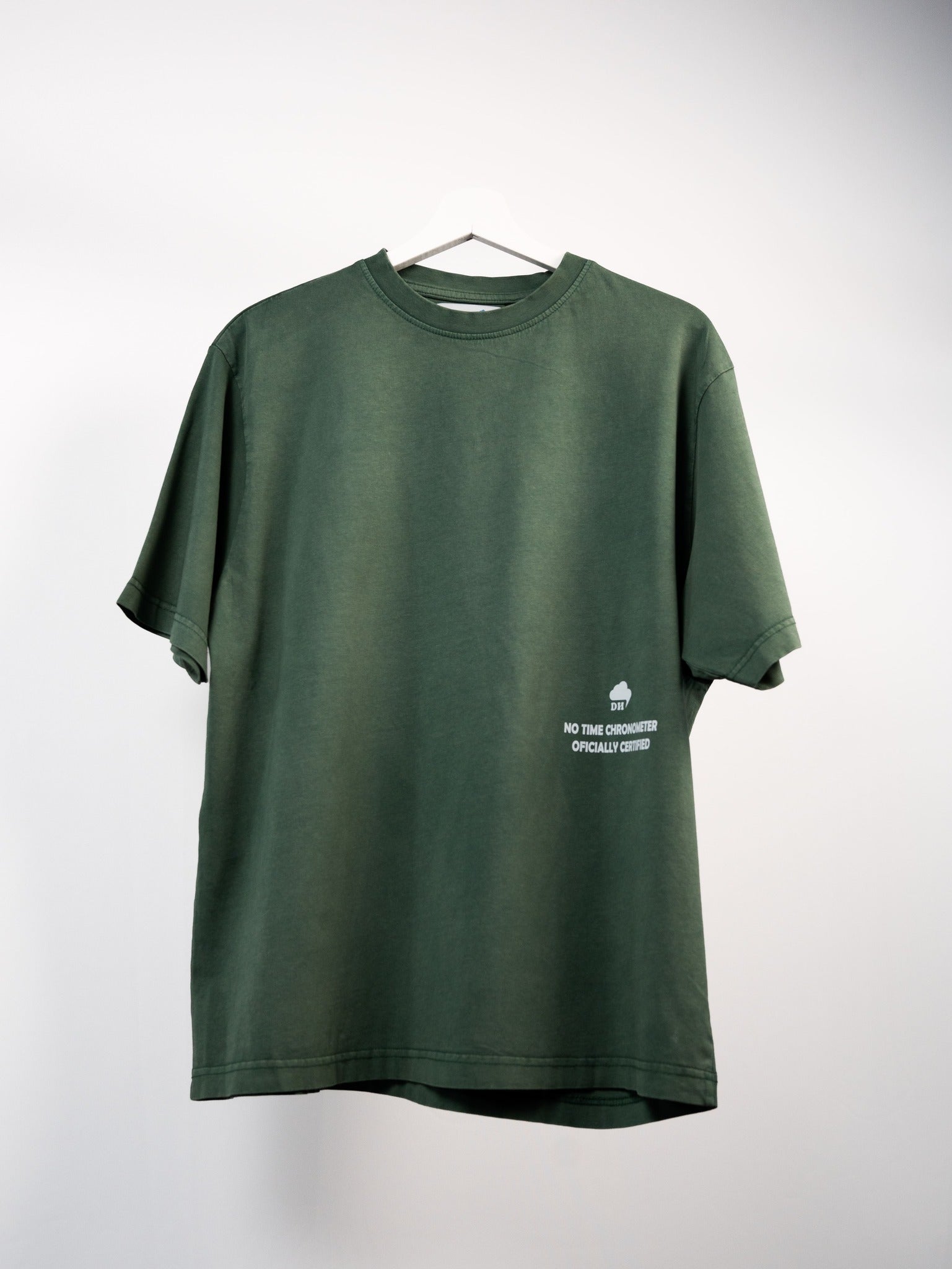 TAKE YOUR TIME GREEN T-SHIRT