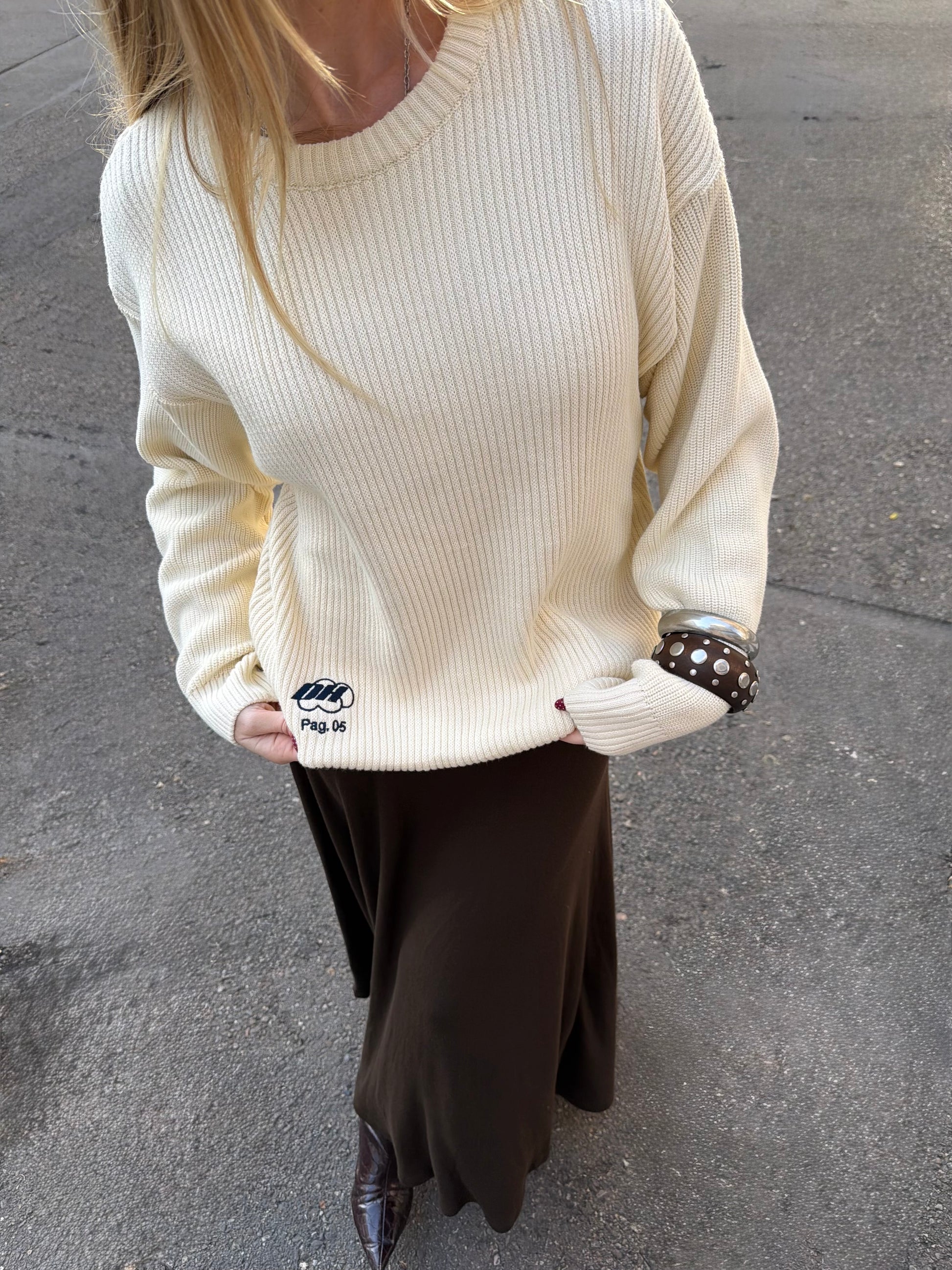 JERSEY PAGE 05 BLANCO CREMA